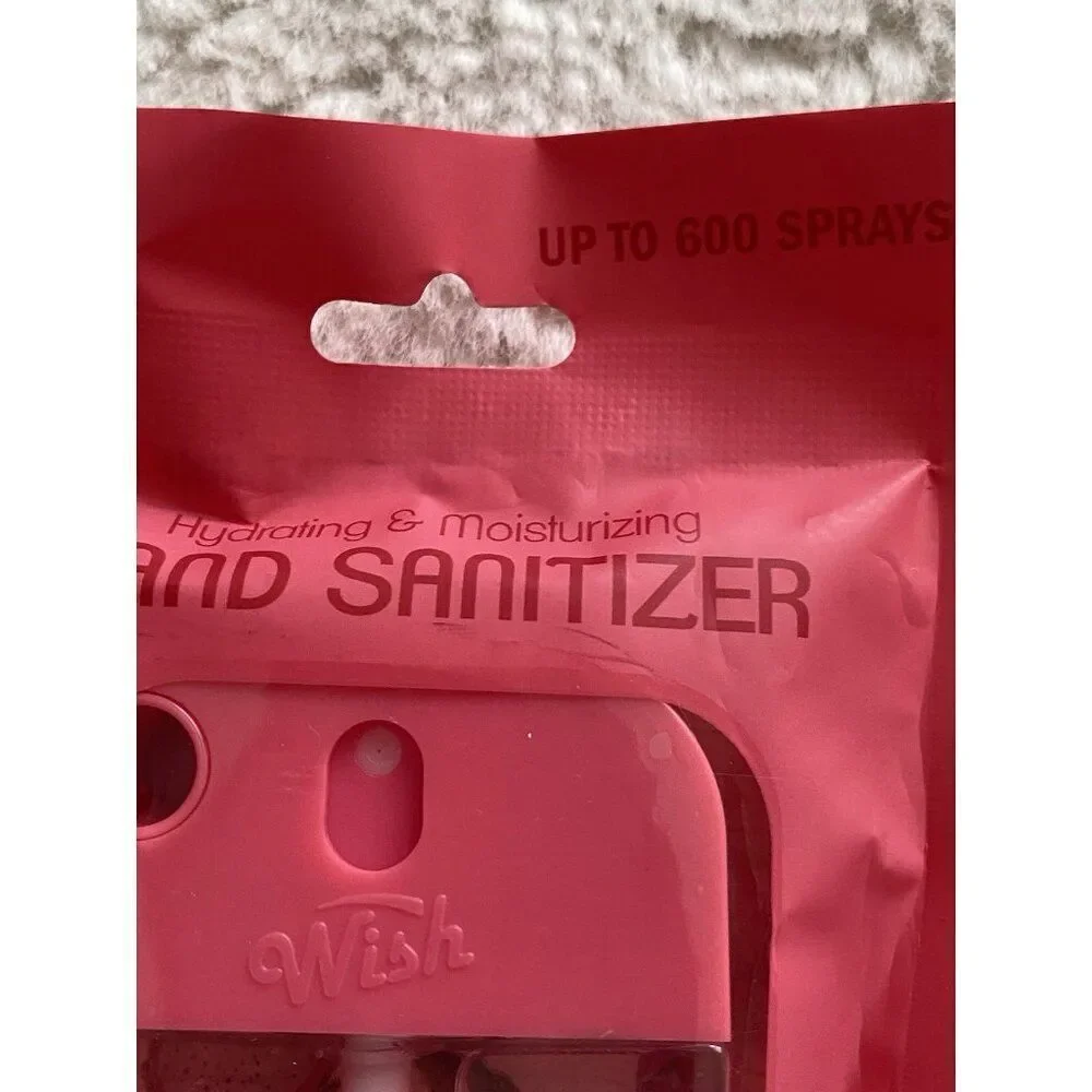 Wish Scented Hand Sanitizer Spray 1.5 Fl‎ Oz Dragonfruit And Jasmine Hydrating
